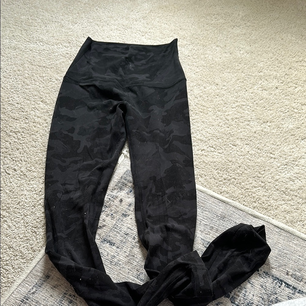 Black Camo Leggings